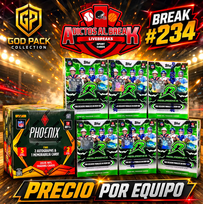 BREAK #234 : PHOENIX HOBBY 2025 + 6 BLASTER RESURGENCE 2025