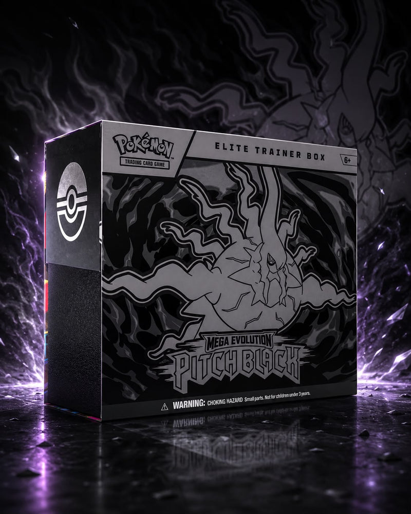 Pokémon TCG · Pitch Black — Elite Trainer Box (inglés)