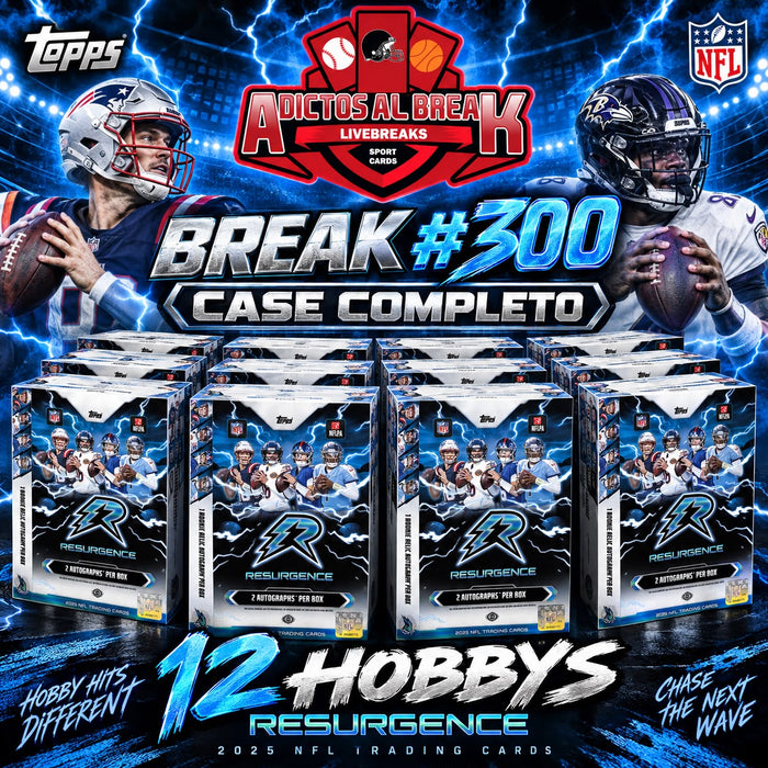 BREAK #300 :CASE RESURGENCE 2025 HOBBY (12 CAJAS)