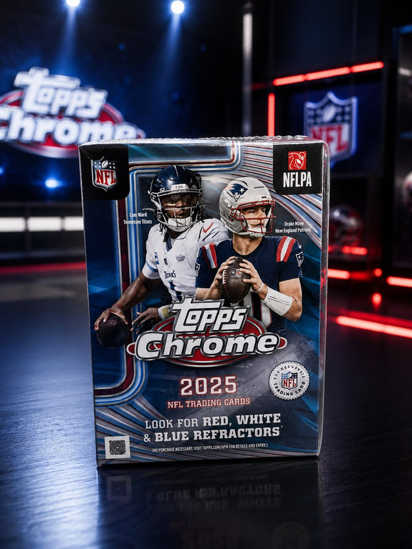 Topps Chrome 2025 NFL - Blaster Box