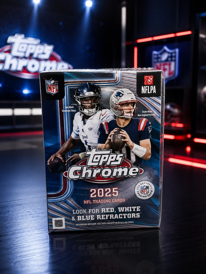 Topps Chrome 2025 NFL - Blaster Box