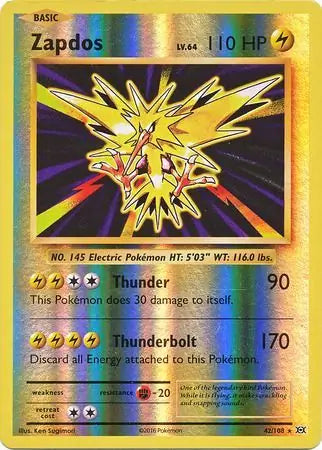 Zapdos - Evolutions