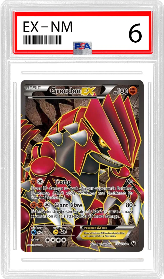 Groudon EX (106 Full Art) - Dark Explorers (Ultra Rare)