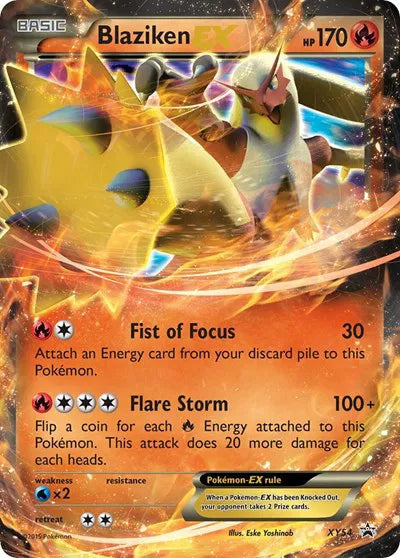 Blaziken EX - XY Promos