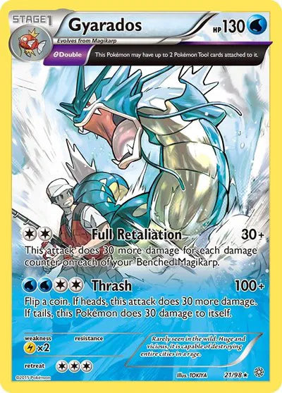 Gyarados (21) - Ancient Origins (21 Holo)