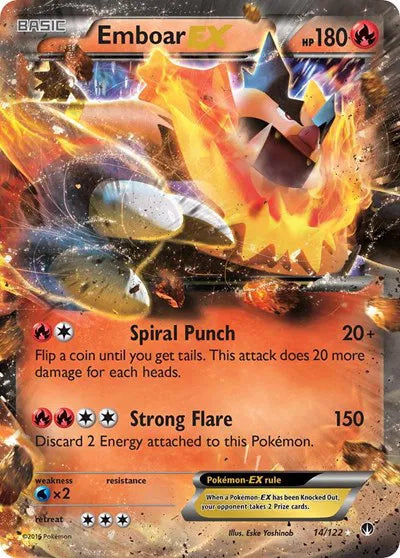 Emboar EX - BREAKpoint (Ultra Rare)