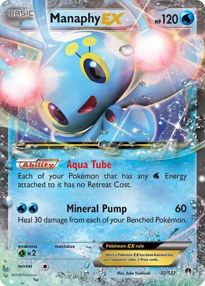 Manaphy EX - BREAKpoint (Ultra Rare)
