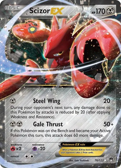 Scizor EX - BREAKpoint (Ultra Rare)