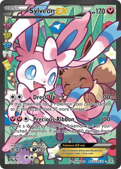 Sylveon EX (Full Art) - Generations: Radiant Collection (Ultra Rare)