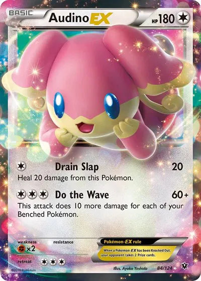 Audino EX - Fates Collide (Ultra Rare)