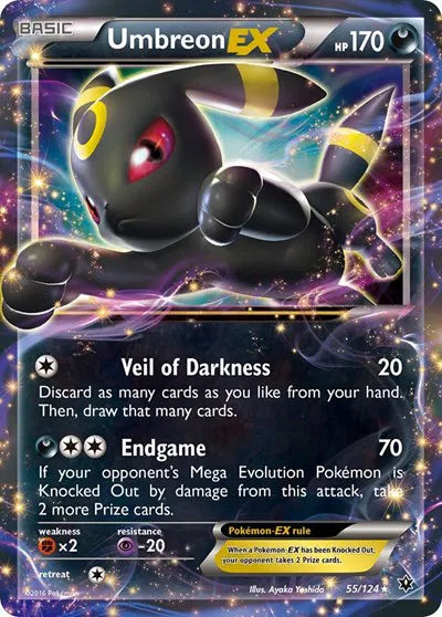 Umbreon EX - Fates Collide (Ultra Rare)