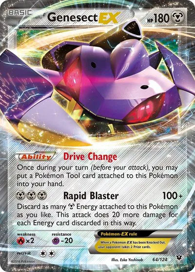 Genesect EX - Fates Collide (Ultra Rare)