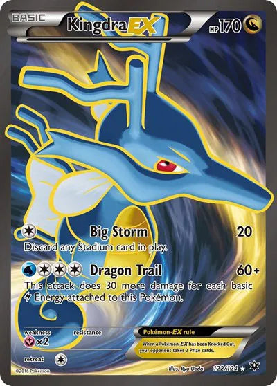 Kingdra EX (Full Art) - Fates Collide (Ultra Rare)