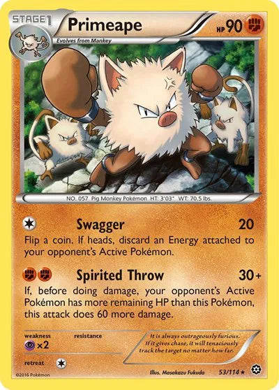 Primeape - Steam Siege