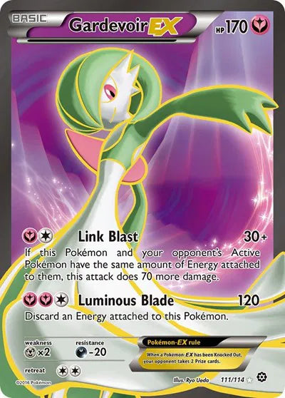Gardevoir EX (Full Art) - Steam Siege (Ultra Rare)