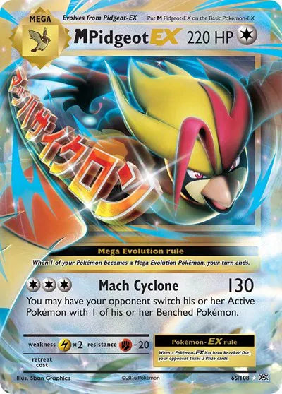 M Pidgeot EX - Evolutions (Ultra Rare)
