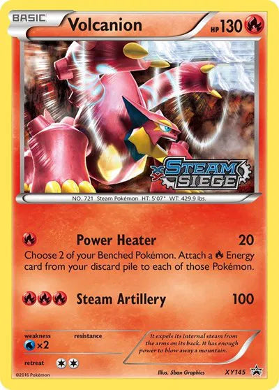 Volcanion (Prerelease) - XY Promos