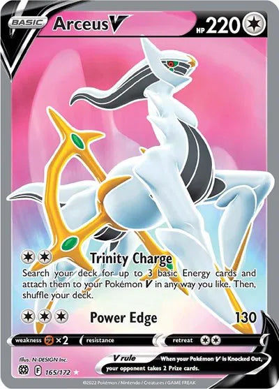 Arceus V (Full Art) - Brilliant Stars (Ultra Rare)
