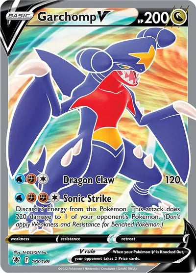 Garchomp V (Full Art) - Astral Radiance (Ultra Rare)