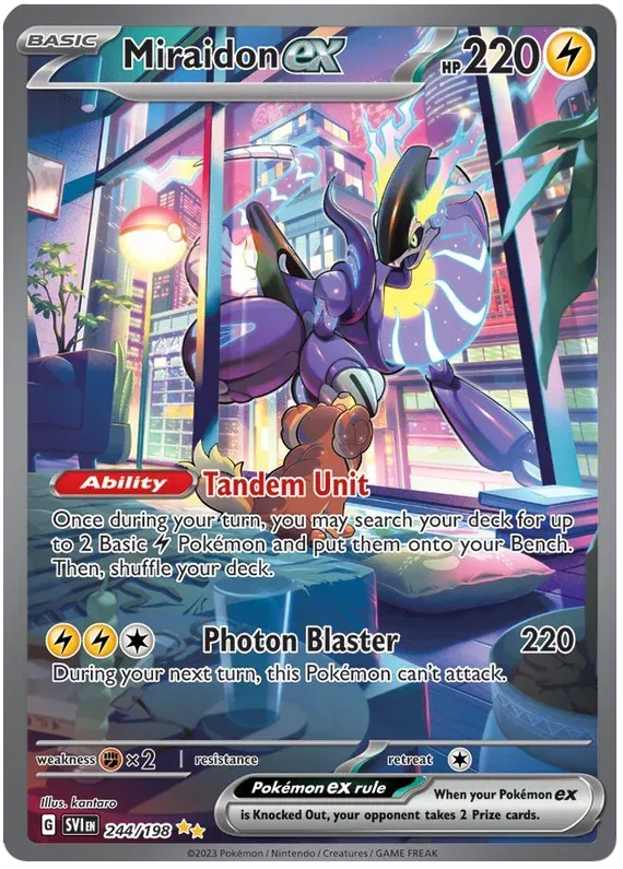 Miraidon ex - Scarlet & Violet Base Set (Special Illustration Rare)