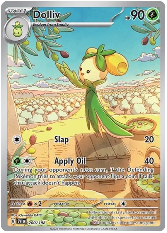 Dolliv - Scarlet & Violet Base Set (Illustration Rare)