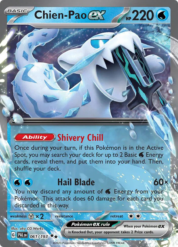 Chien-Pao ex - Paldea Evolved (Double Rare)