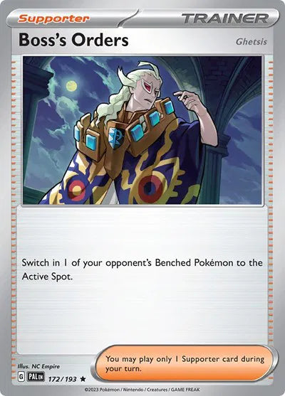 Boss's Orders - Paldea Evolved