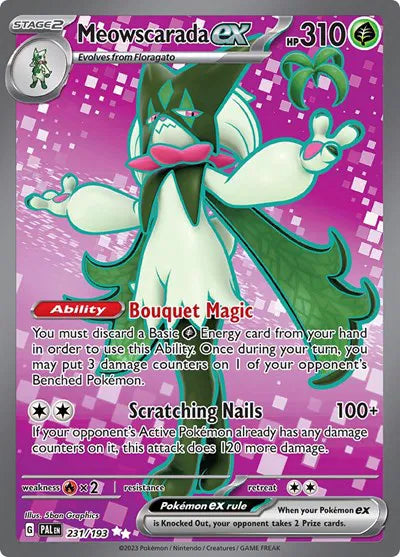 Meowscarada ex - Paldea Evolved (Ultra Rare)