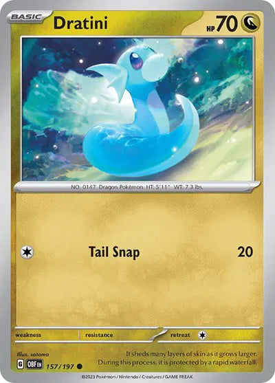 Dratini - Obsidian Flames