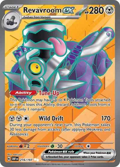 Revavroom ex - Obsidian Flames (Ultra Rare)