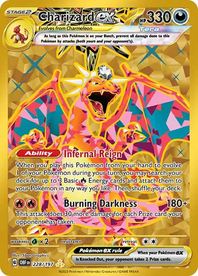 Charizard ex - Obsidian Flames (Hyper Rare)