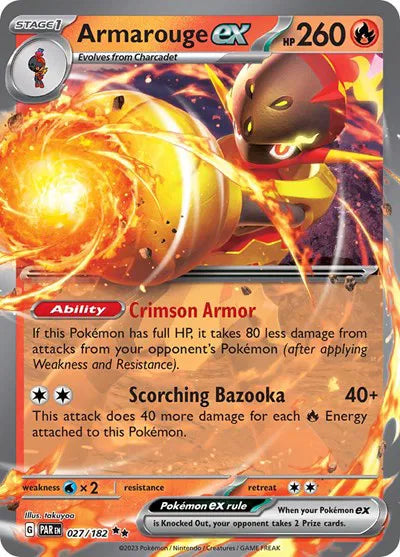 Armarouge ex - Paradox Rift (Double Rare)