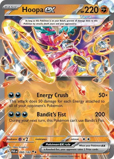 Hoopa ex - Paradox Rift (Double Rare)