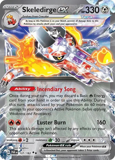 Skeledirge ex - Paradox Rift (Double Rare)