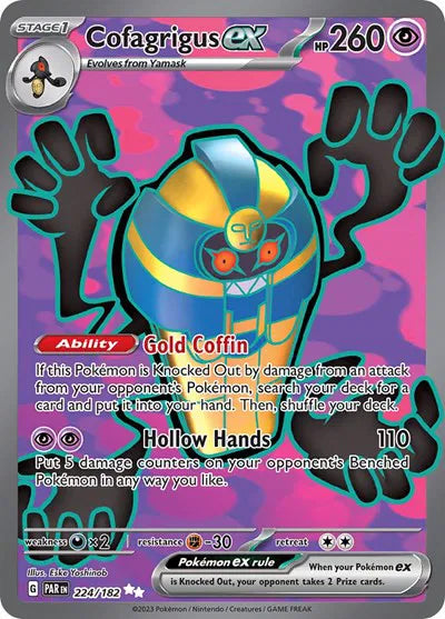 Cofagrigus ex - Paradox Rift (Ultra Rare)