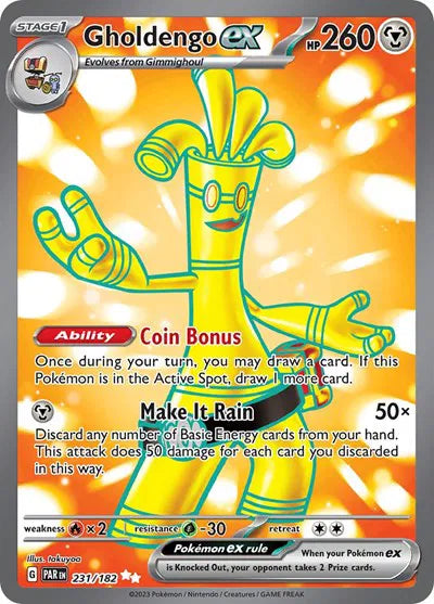Gholdengo ex - Paradox Rift (Ultra Rare)