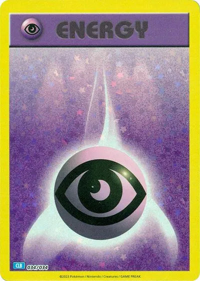 Basic Psychic Energy - Trading Card Game Classic — Single | God Pack Collection