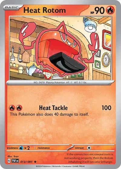 Heat Rotom - Paldean Fates