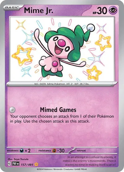 Mime Jr. - Paldean Fates