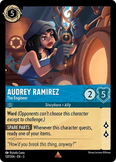 Audrey Ramirez - The Engineer - Into the Inklands — Single | God Pack Collection