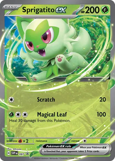 Sprigatito ex - Scarlet & Violet Promo