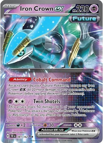 Iron Crown ex - Temporal Forces (Double Rare)