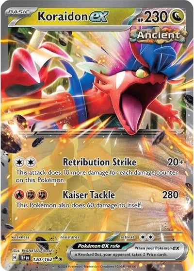 Koraidon ex - Temporal Forces (Double Rare)