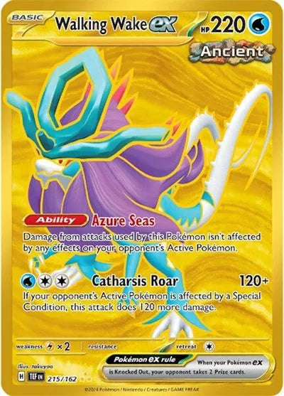 Walking Wake ex - Temporal Forces (Hyper Rare)