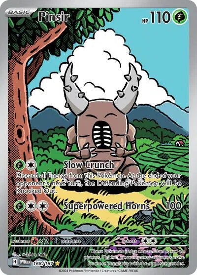 Pinsir - Twilight Masquerade (Illustration Rare)