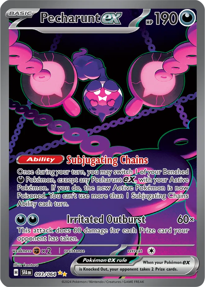 Pecharunt ex - Shrouded Fable (Special Illustration Rare, 093/064 Holo)