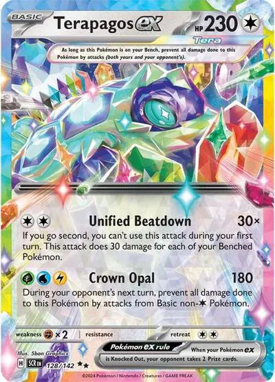 Terapagos ex - Stellar Crown (Double Rare)