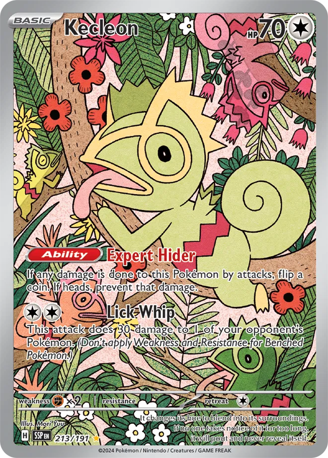 Kecleon - Surging Sparks (Illustration Rare)