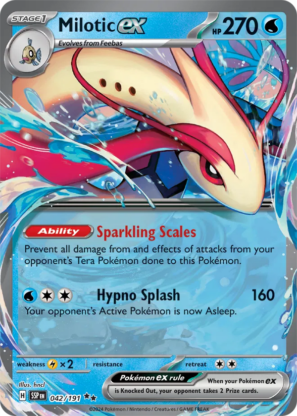 Milotic ex - Surging Sparks (Double Rare)