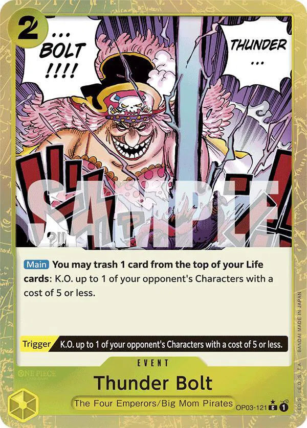 Thunder Bolt (Textured Foil) - Premium Booster